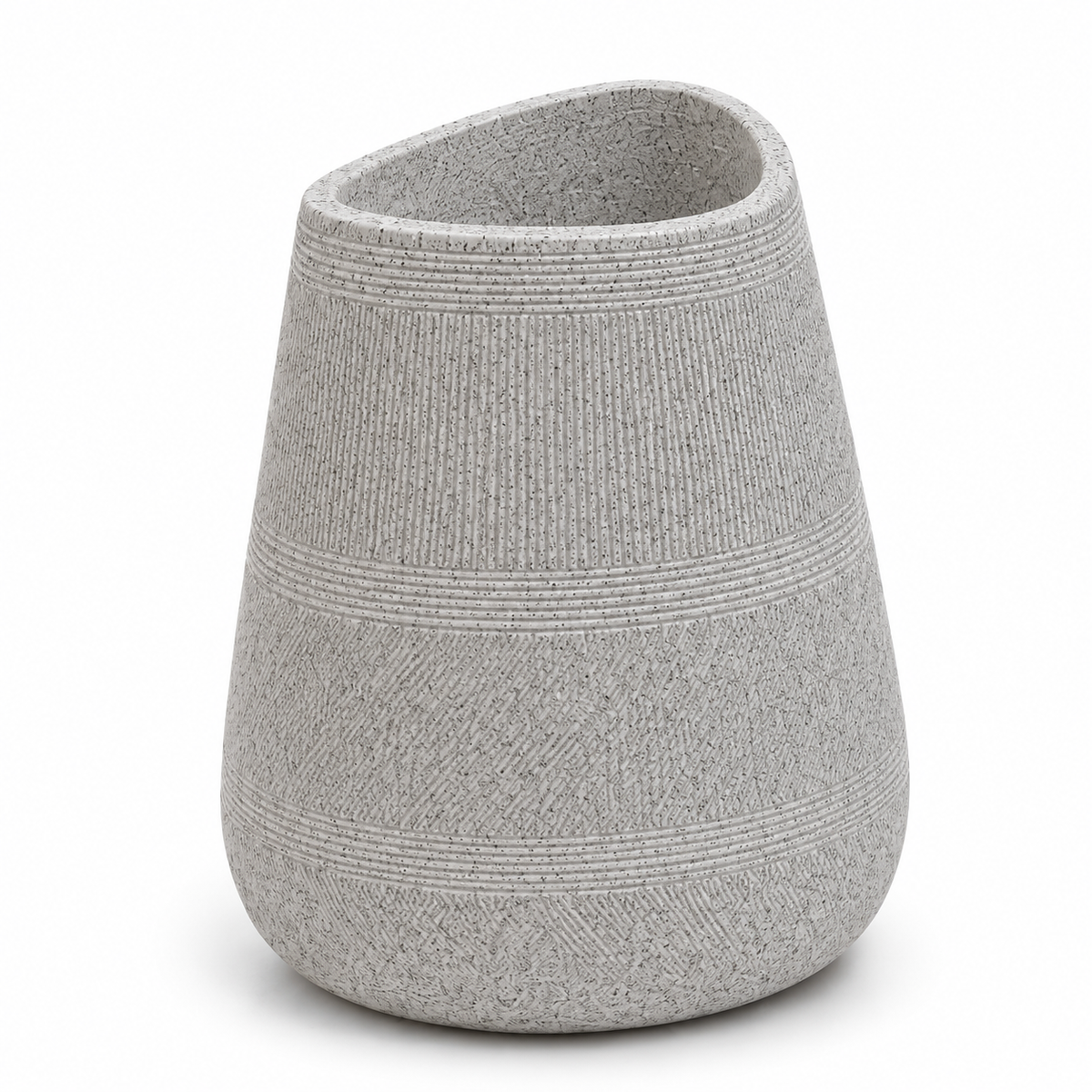 Modern Textured Resin Planter Pot – Indoor & Outdoor – 48 × 69 cm