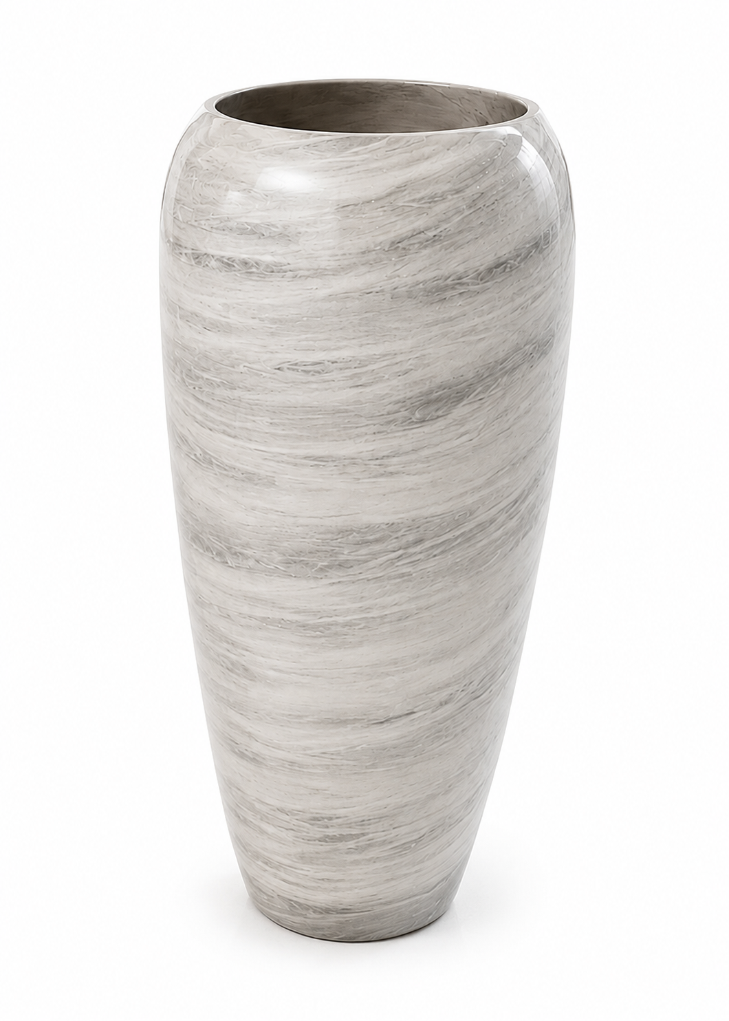 Marble Swirl Resin Planter – 30 × 90 cm