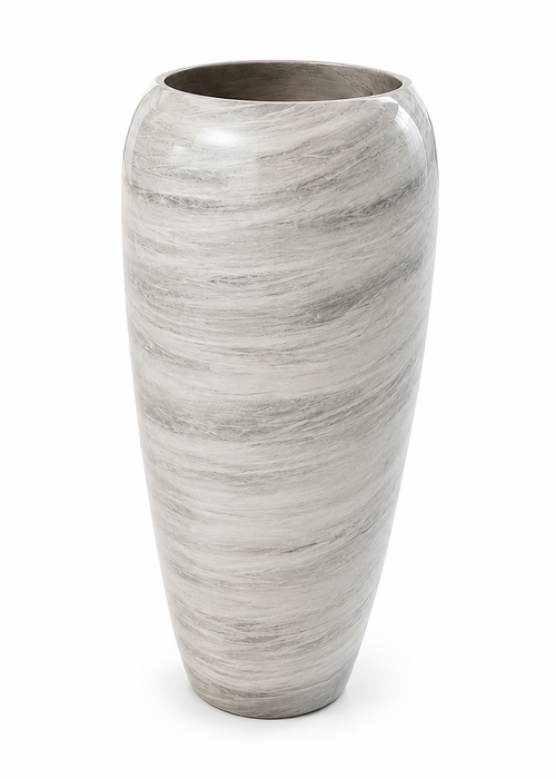 Marble Swirl Resin Planter – 30 × 90 cm