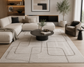 Modern Abstract Geometric Area Rug – 195 x 300cm. item no: TF-009