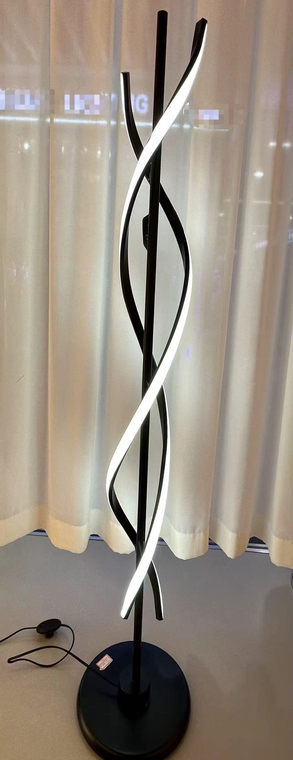 Modern Spiral LED Table Lamp – Minimal Glow Edition. ITEM NO: 10151