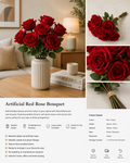 Artificial Red Rose Bouquet