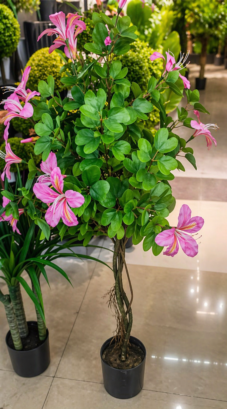 Artificial Pink Blossom Tree – Elegant Floral Statement (1.2m)