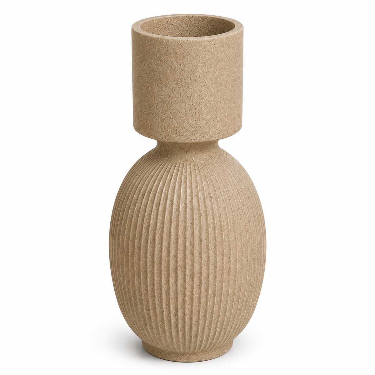 Modern Textured Resin Planter Pot – 45 × 80 cm