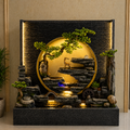 Zen Circle LED Indoor Water Fountain