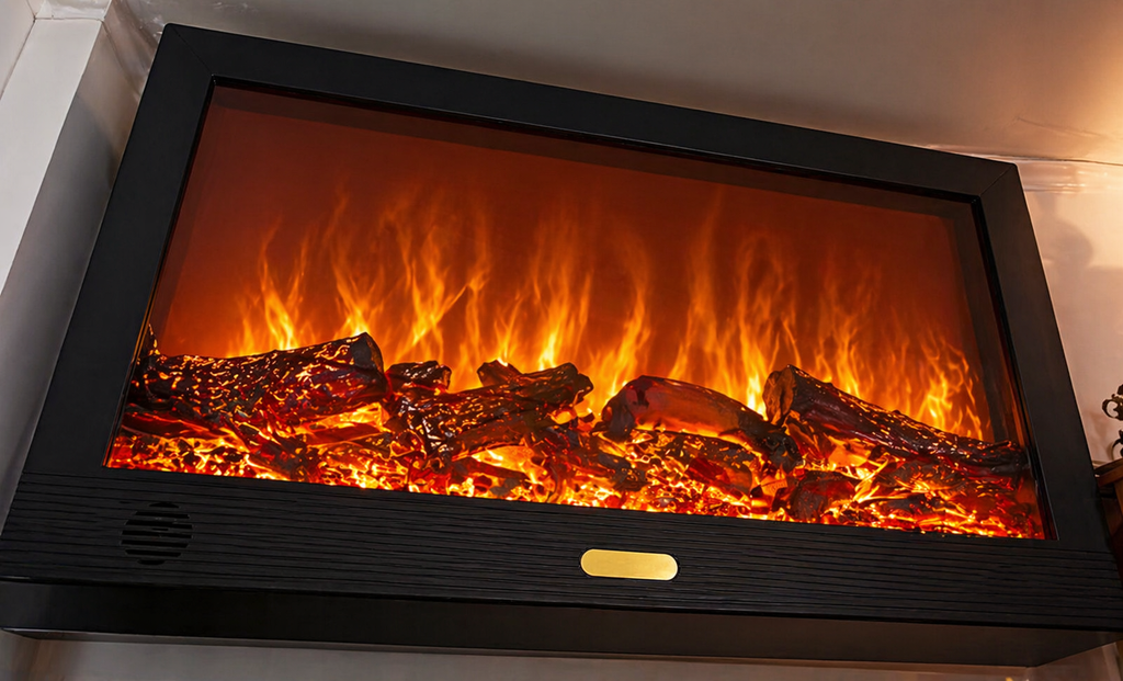 DARA Glow Flame Fireplace Speaker (USB Powered)
