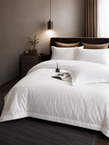 Grace Elegance Premium Bedding Set – White - bed sheet- | 200 x 230 cm