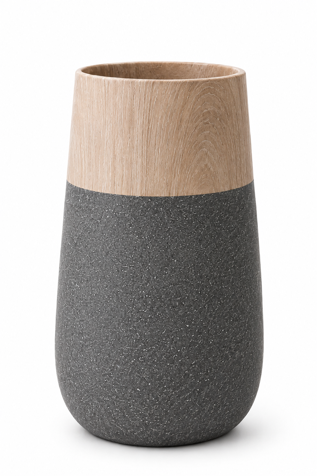 Modern Two-Tone Resin Planter Pot – 40 × 61 cm