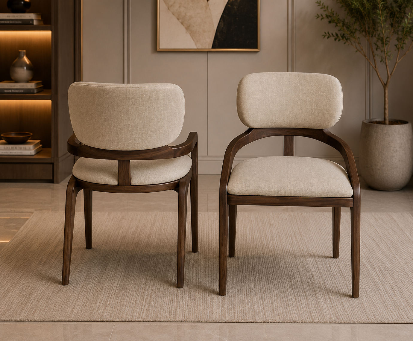 Modern Upholstered Dining Chair. Item No: 819