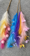 Decorative Feather Stems with Butterfly