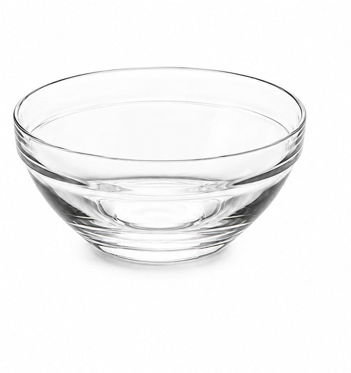 23cm Clear Glass Serving Bowl. Item No: RC23093-L