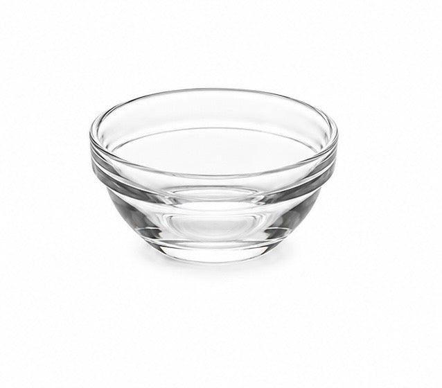 10.5cm Clear Glass Serving Bowl.   Item No: RC10505W-S