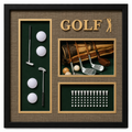 Heritage Golf Display Wall Art – 54 × 54 cm. Item No: sw-001