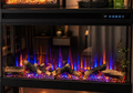 DARA DualFlame 1250 Freestanding Smart Fireplace Heater
