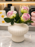 DARA Bloom Textured Ceramic Vase