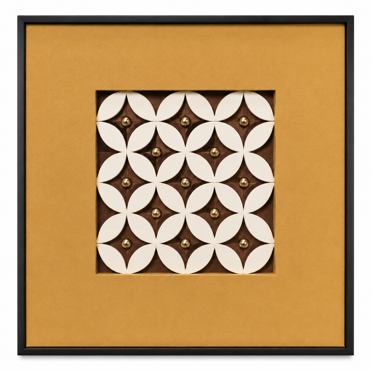 Aurelia Geometric Wall Art – 50 × 50 cm. Item No: LY-022