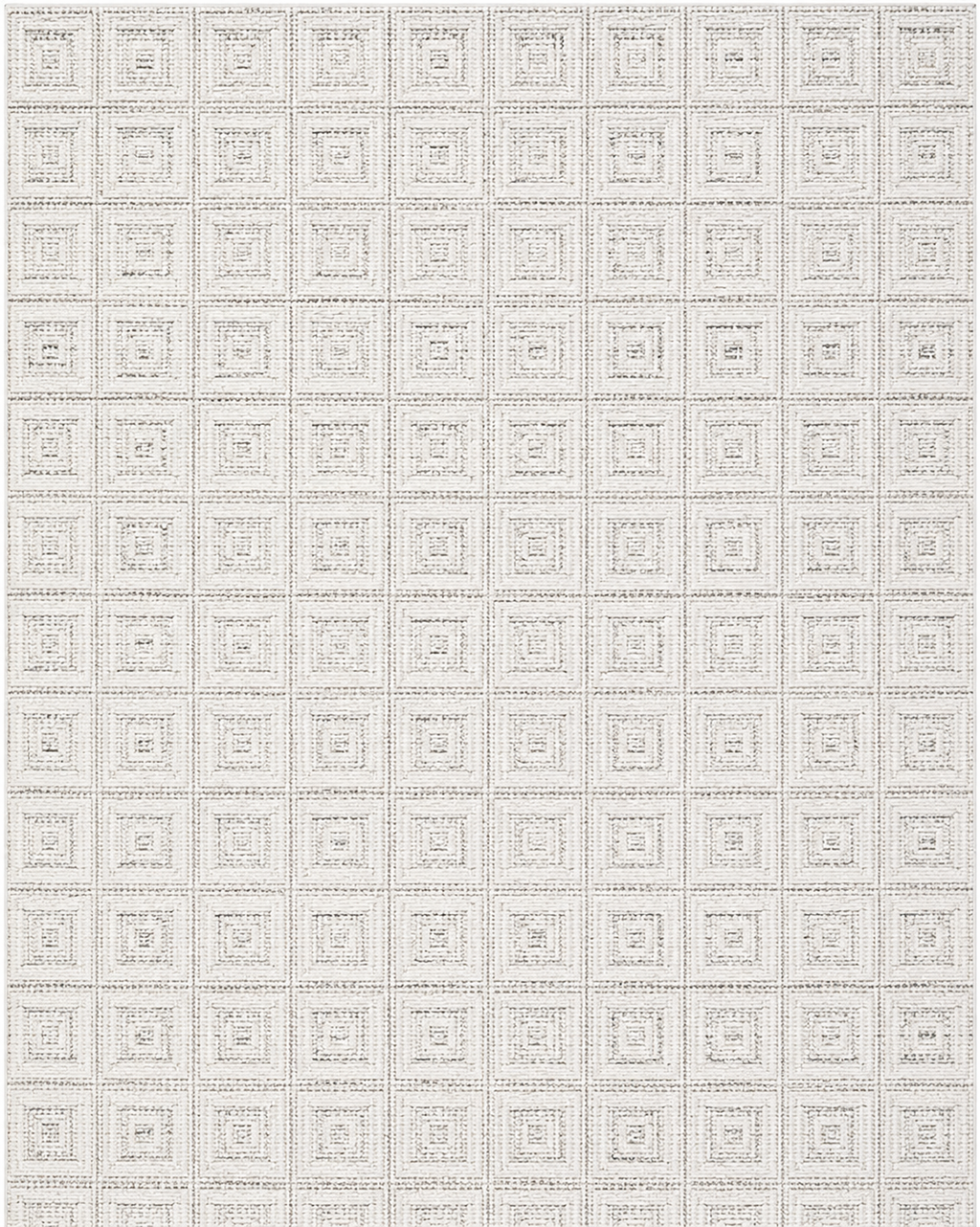 Modern Textured Ivory Rug – 160 x 230 cm. ITEM NO: TGR-017