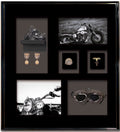 Vintage Motor Heritage Shadow Box Frame – Motorcycle Wall Art (80-80cm)