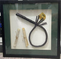 Traditional Heritage Whip Shadow Box Frame – Premium Cultural Wall Art (54-54cm)