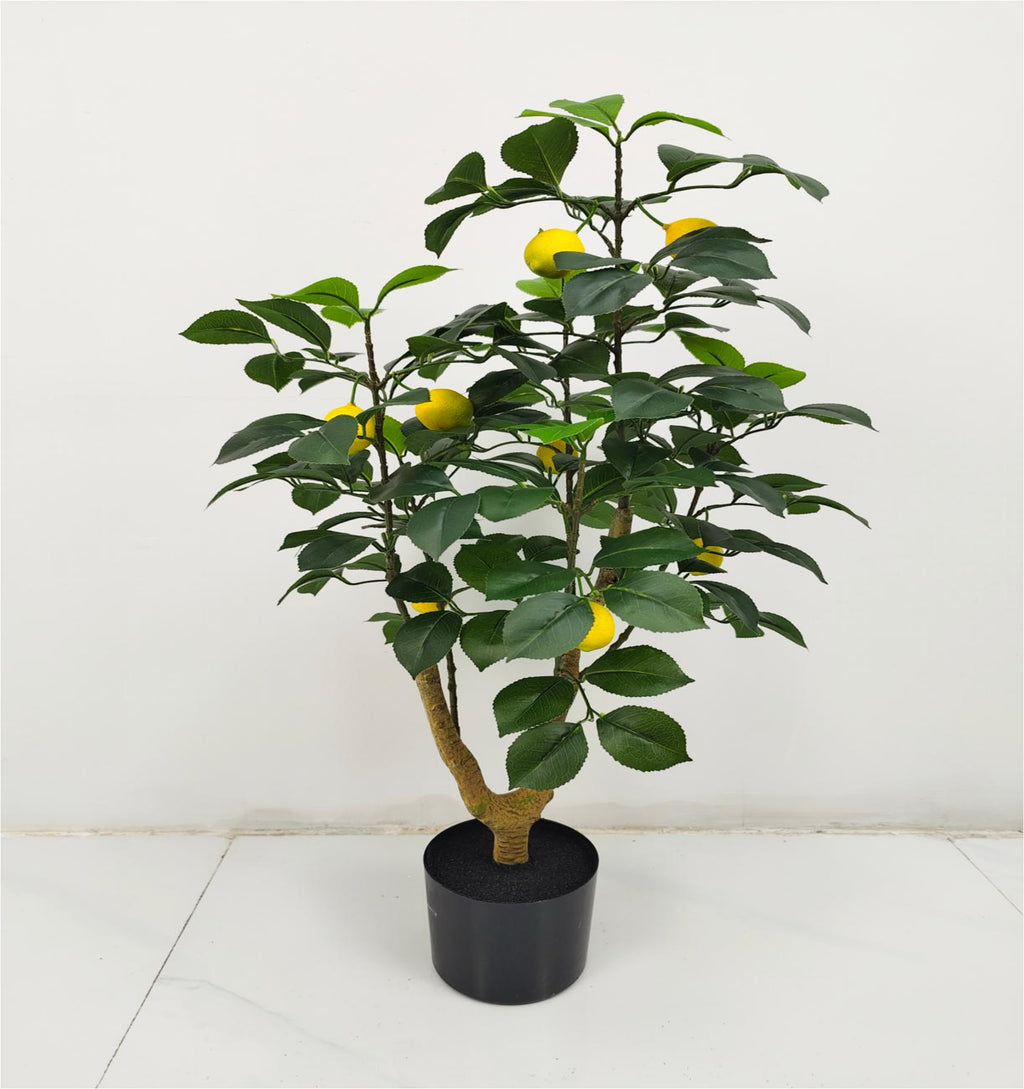 Artificial Lemon Plant – Compact Indoor Citrus Décor (80cm)