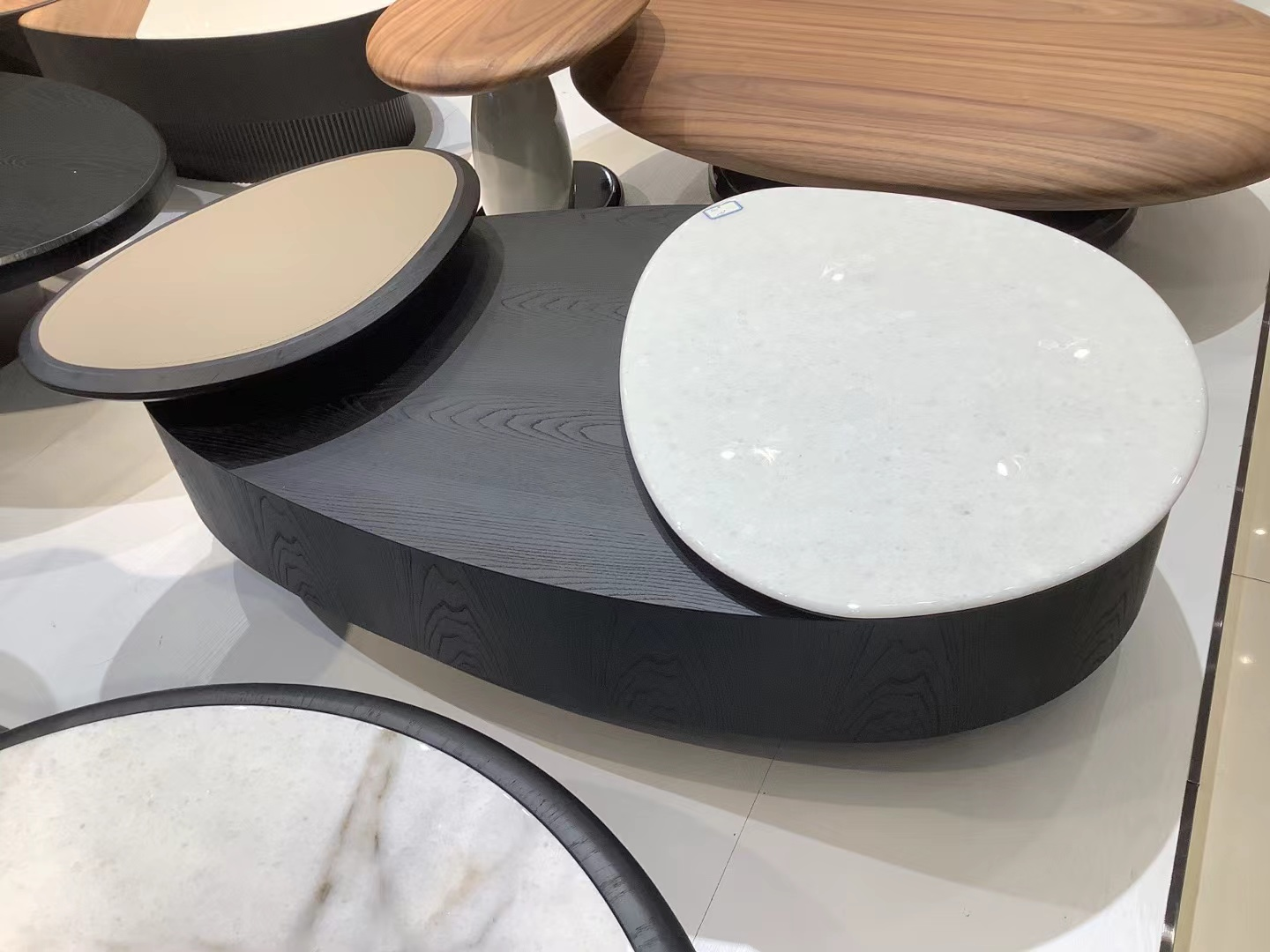 DARA Sculpt Coffee Table – 130cm