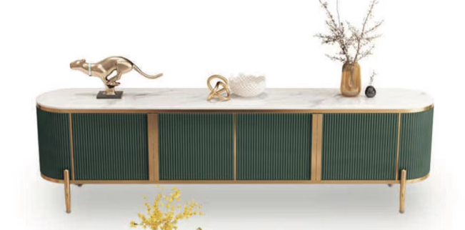 DARA Luxe Verde TV Unit – 200cm