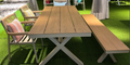 DARA Coastal Outdoor Dining Set. ITEM NO: WNM-3