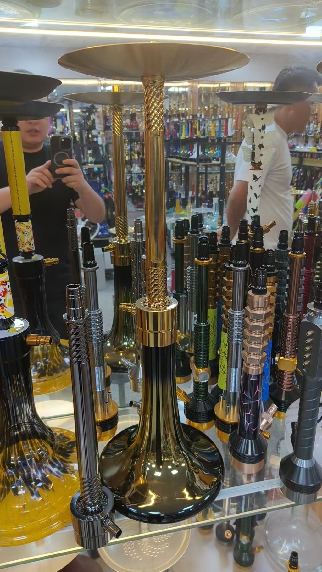Imperial Gold Luxury Hookah. SA-502