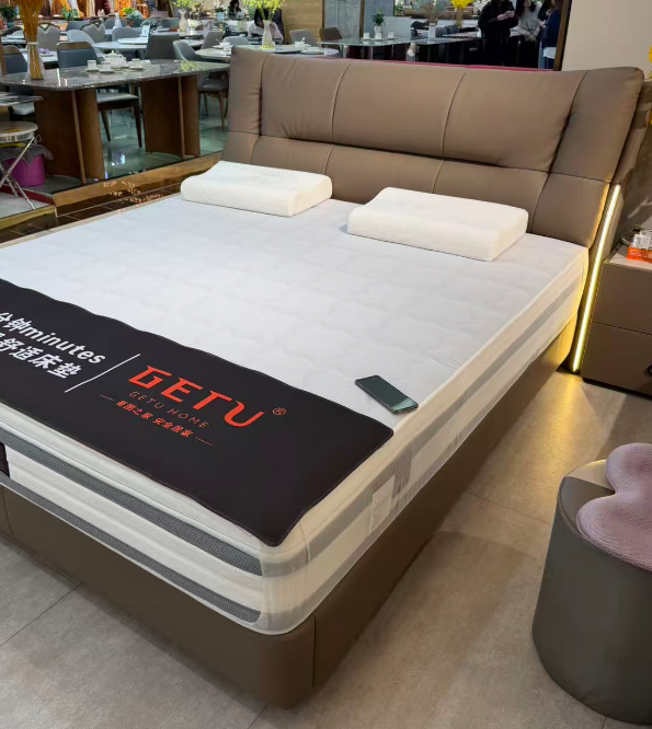 Letu LED Upholstered Bed Frame – 150 x 200 cm