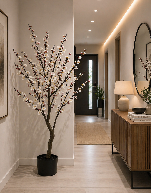 Artificial Blossom Tree – Elegant Indoor Statement Plant (1.3m)