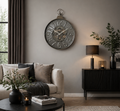 Titan Gear Wall Clock – Industrial Modern Edition (77-57-8cm) Item NO: 75084
