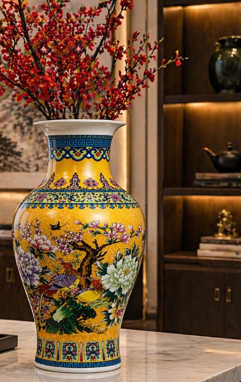 DARA Imperial Heritage Ceramic Vase 47cm