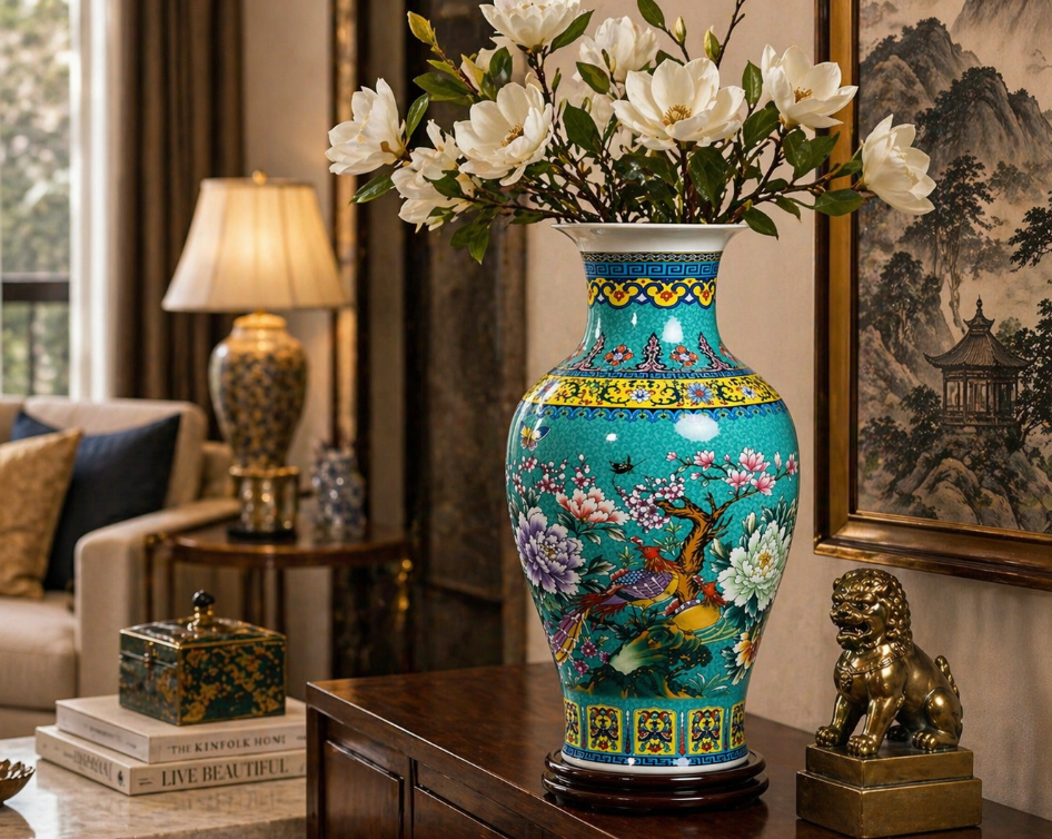DARA Imperial Heritage Ceramic Vase 67cm