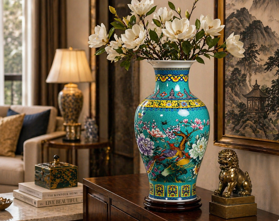 DARA Imperial Heritage Ceramic Vase 47cm