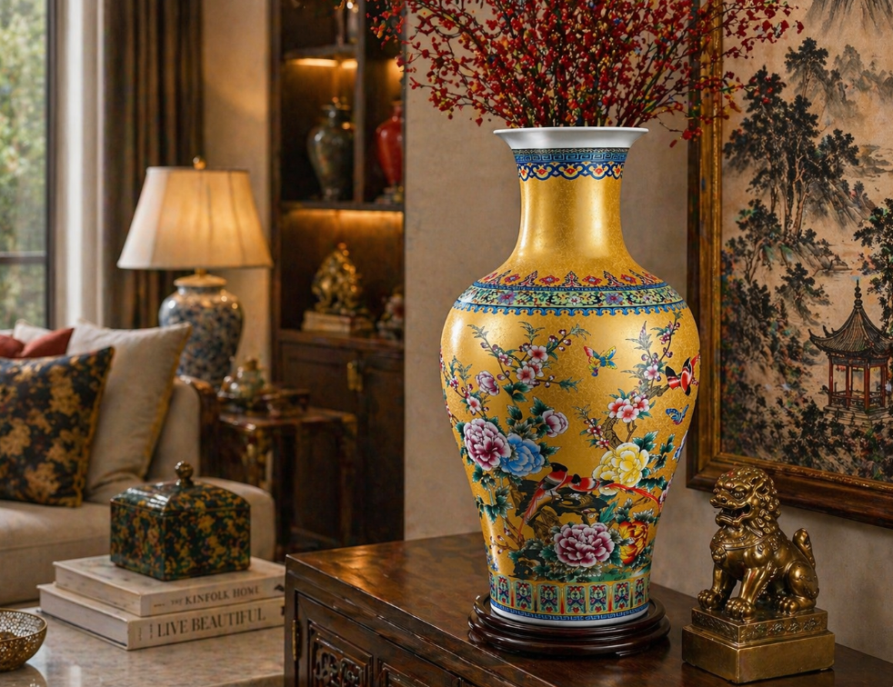 DARA Imperial Heritage Ceramic Vase 67cm