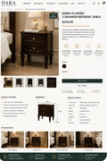 DARA Classic Bedside Table