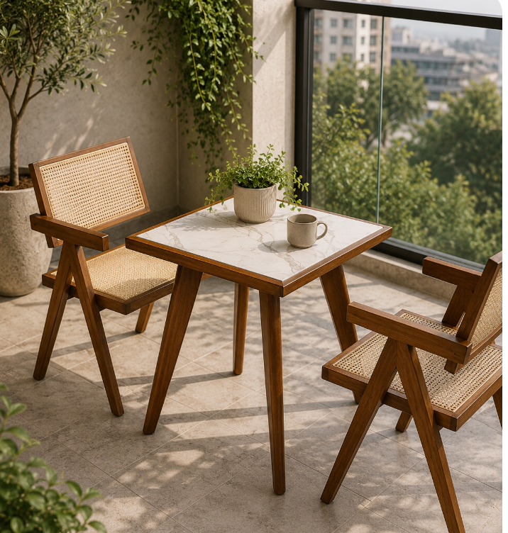 DARA A-Frame Outdoor Dining Table