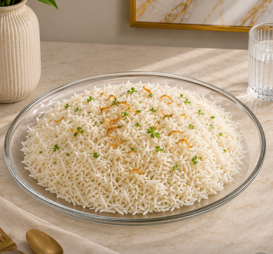 27cm Clear Round Glass Serving Plate