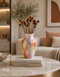Luxury Hand-Blown Art Glass Decorative Vase.    Item No: WS.26-168.