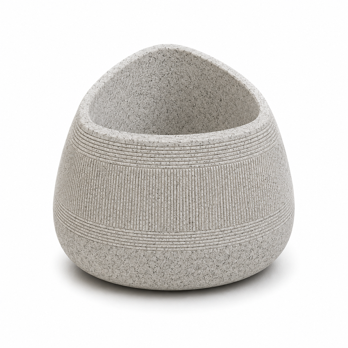 Modern Textured Resin Planter Pot – 50 × 37 cm