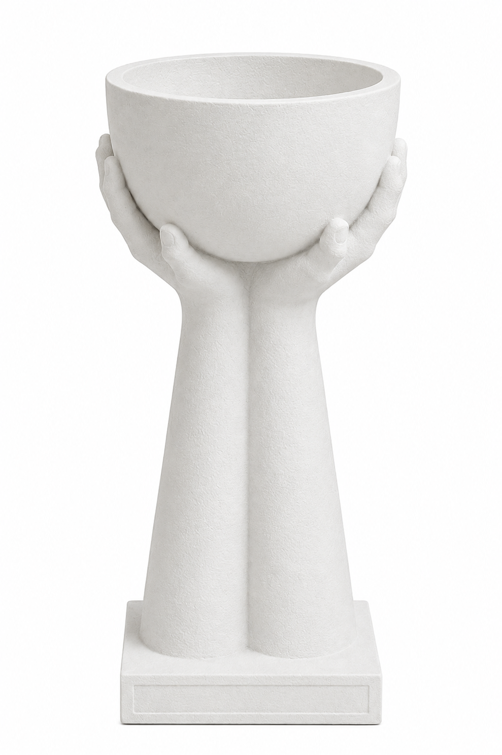 Modern Sculptural Hands Resin Planter Pot – 45 × 100 cm