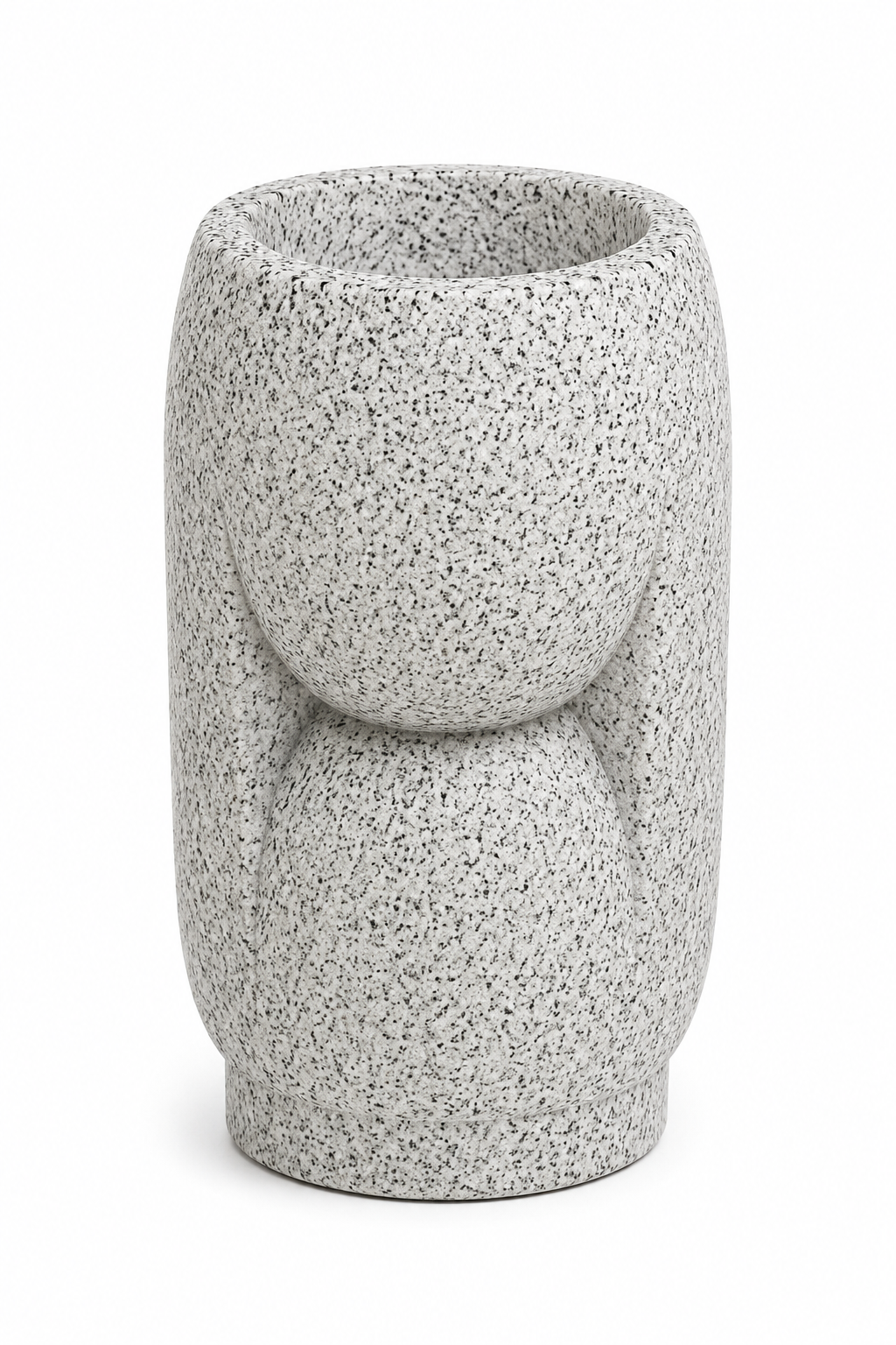 Modern Sculptural Resin Planter Pot – 36 × 33 × 80 cm